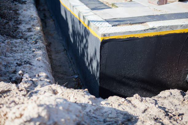 Professional Waterproofing technician working in LaGrange, OH